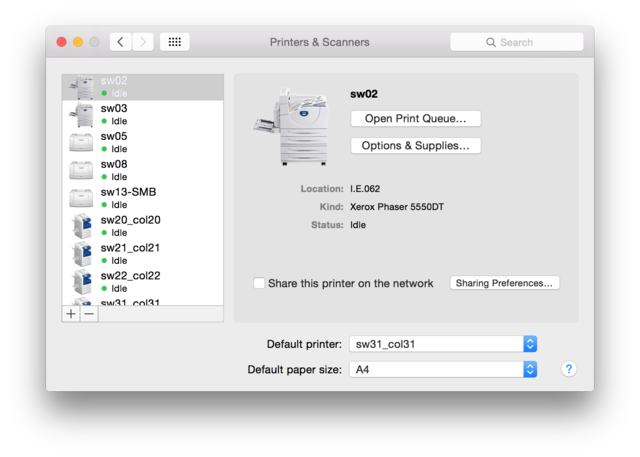 Posterdrucker Unter Macos Leibniz Rechenzentrum Lrz Dokumentation