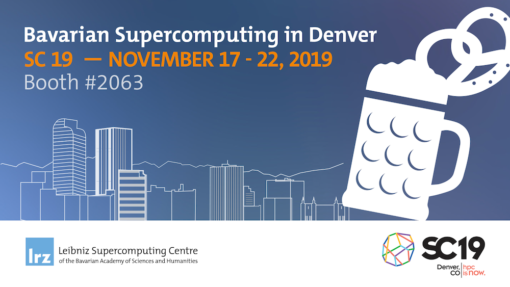 Twittercard for the Bavarian Supercomputing Alliance at the SC19